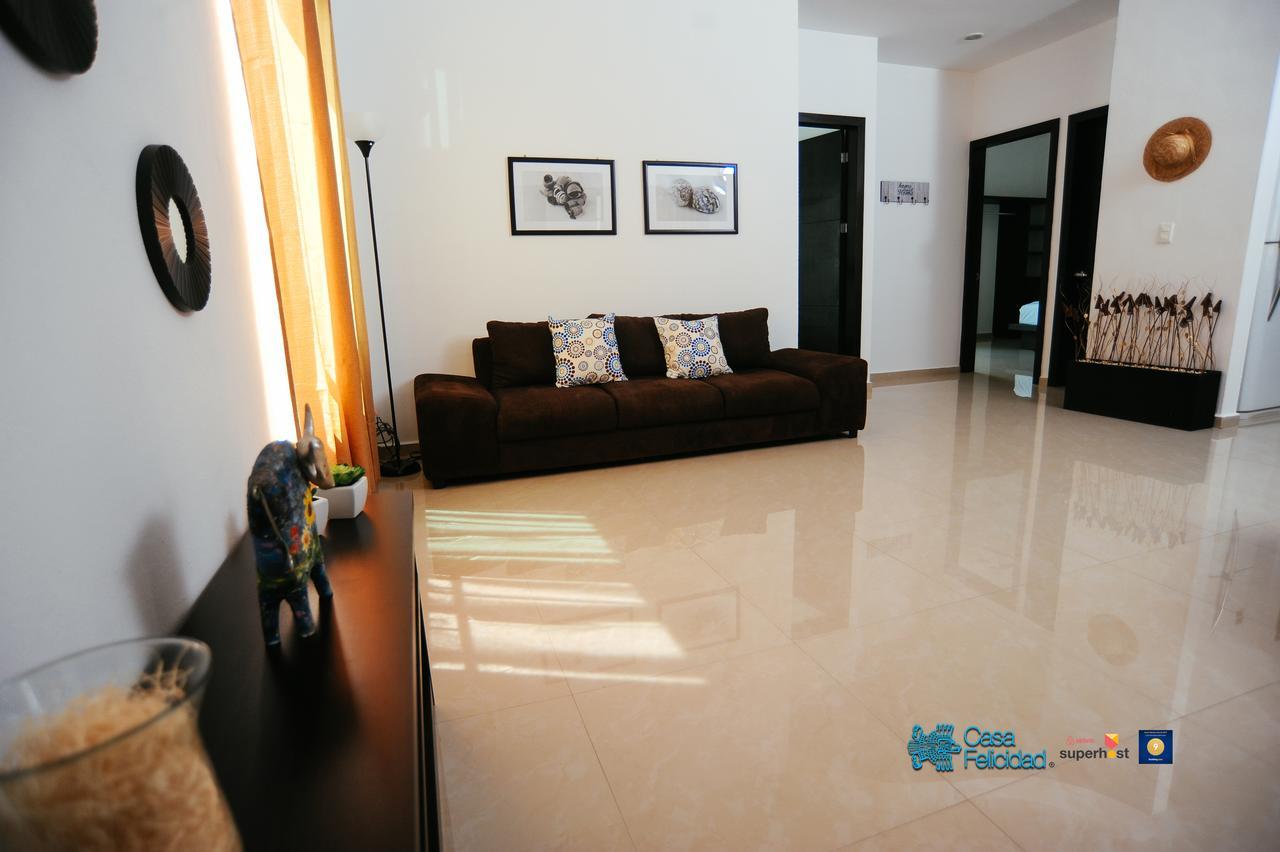 Casa Felicidad Apartment Playa del Carmen Cameră foto